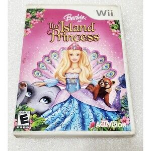 Barbie as the Island Princess Nintendo Wii 2007 Tested No Manual Adventure Game